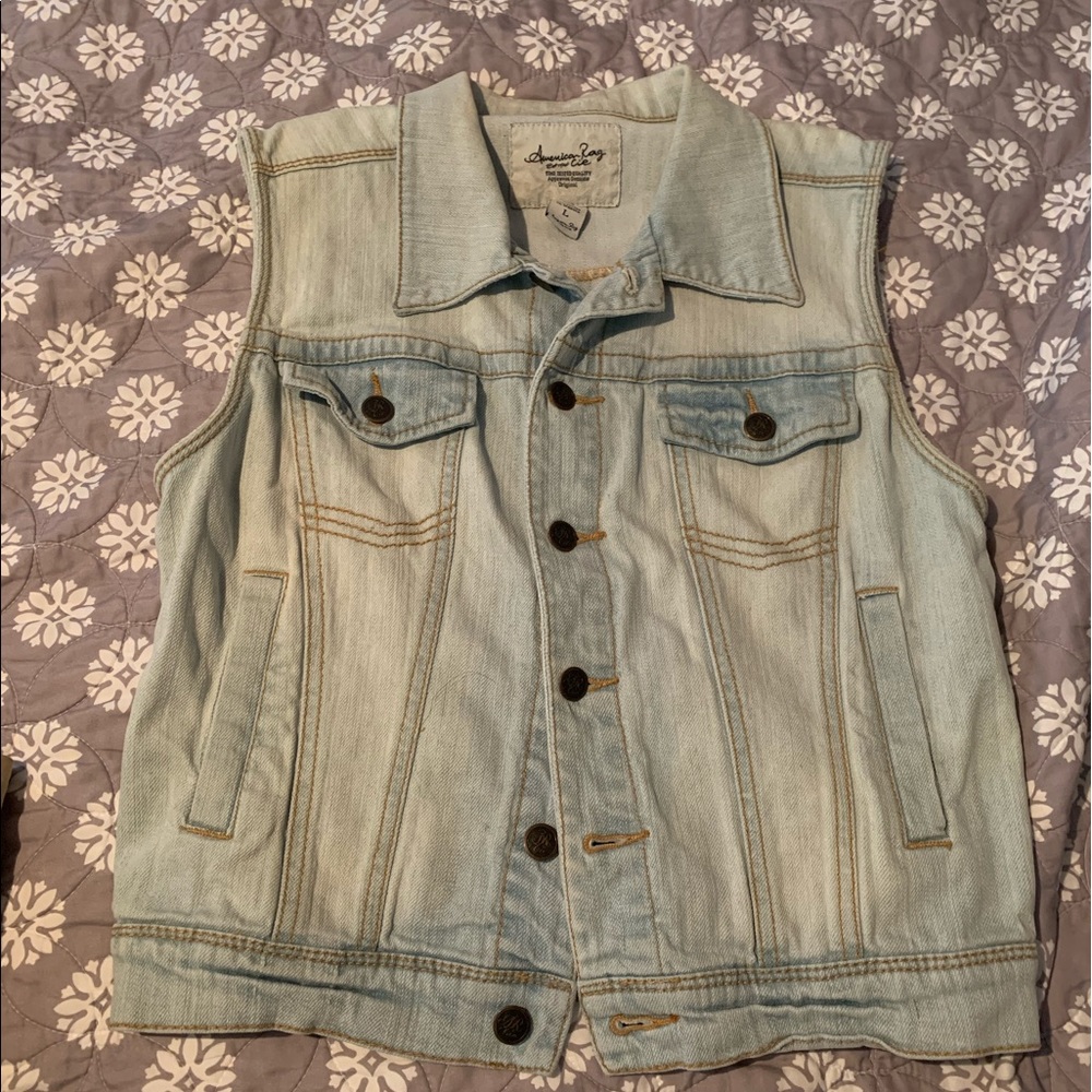 American Rag Brand Denim Vest